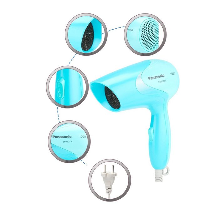 Panasonic Hair Dryer EH-ND11A - Biru